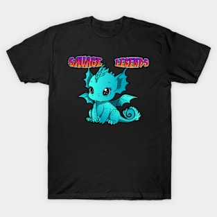 savage legends cute dragon T-Shirt